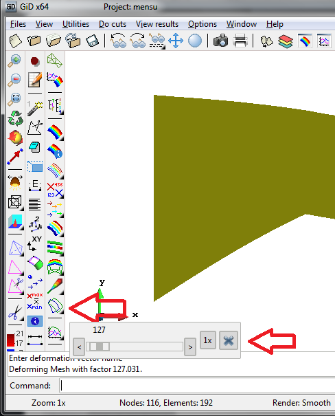 deformation icon and scale